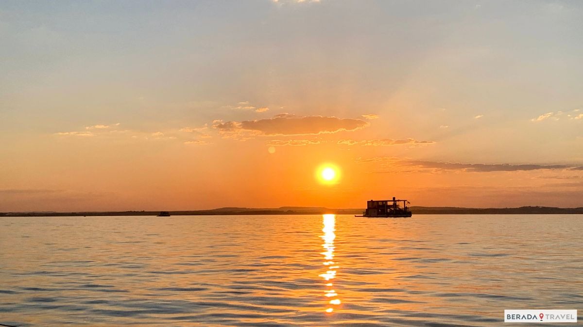 Sunset at Ilha do Canela