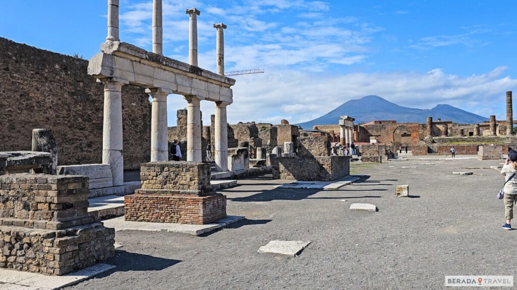 Vista do Monte Vesuvio