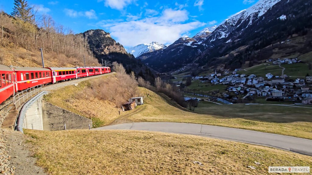 Bernina Express de Tirano a St. Moritz