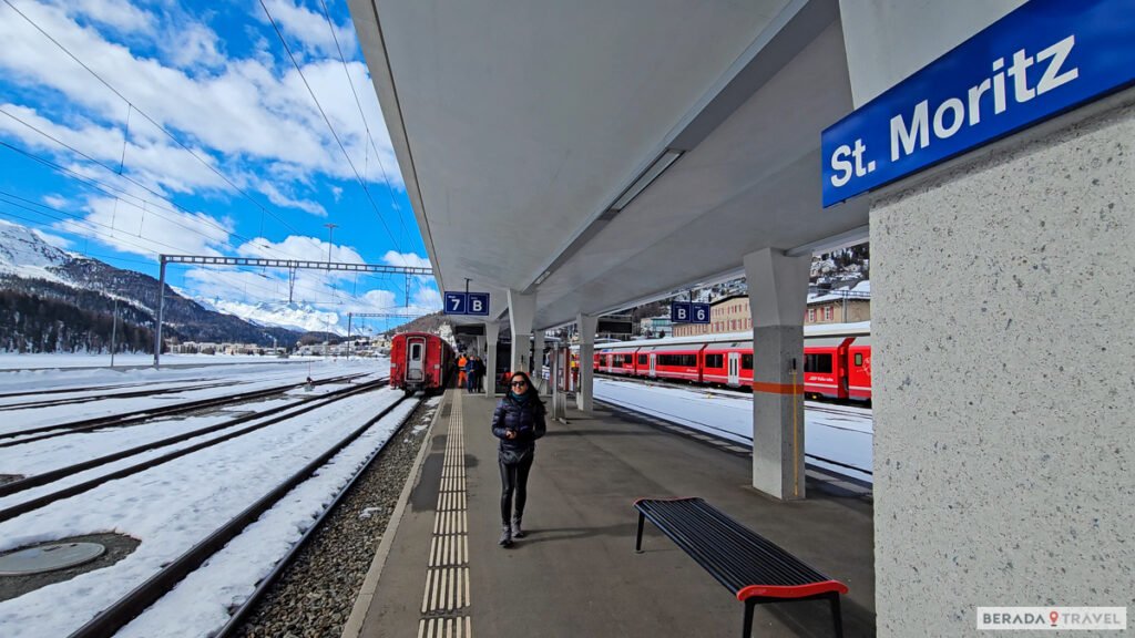 Estação de Trem de St. Moritz