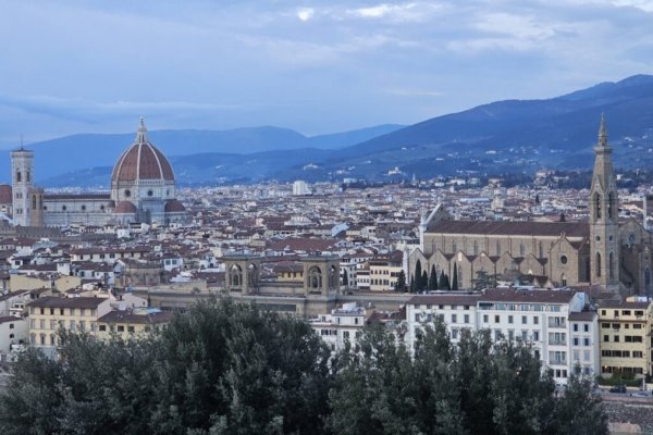 Vista panorâmica da Cidade de Florença