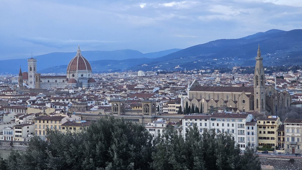 Vista panorâmica da Cidade de Florença