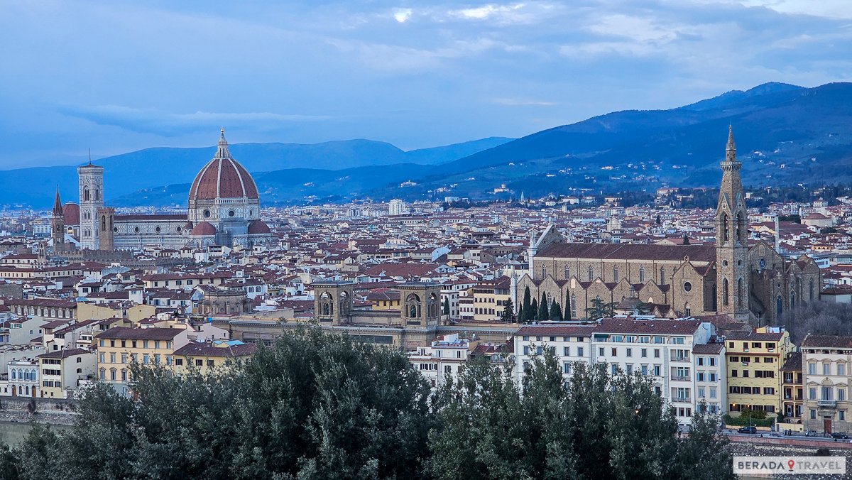 Vista panorâmica da Cidade de Florença.