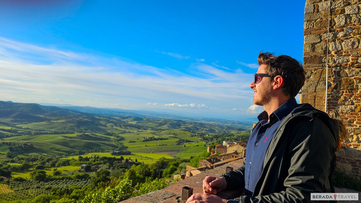 Vista de Montepulciano