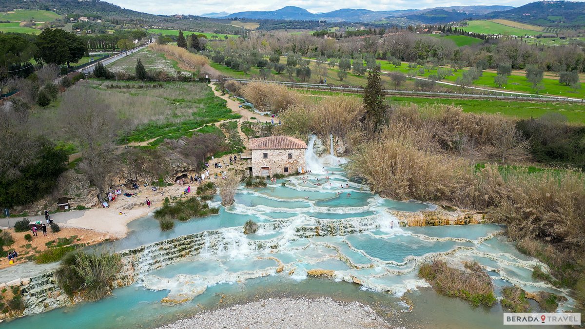 Cascate del Mulino em Saturnia