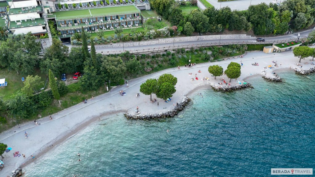 Limone Sul Garda no fim de tarde do Verão