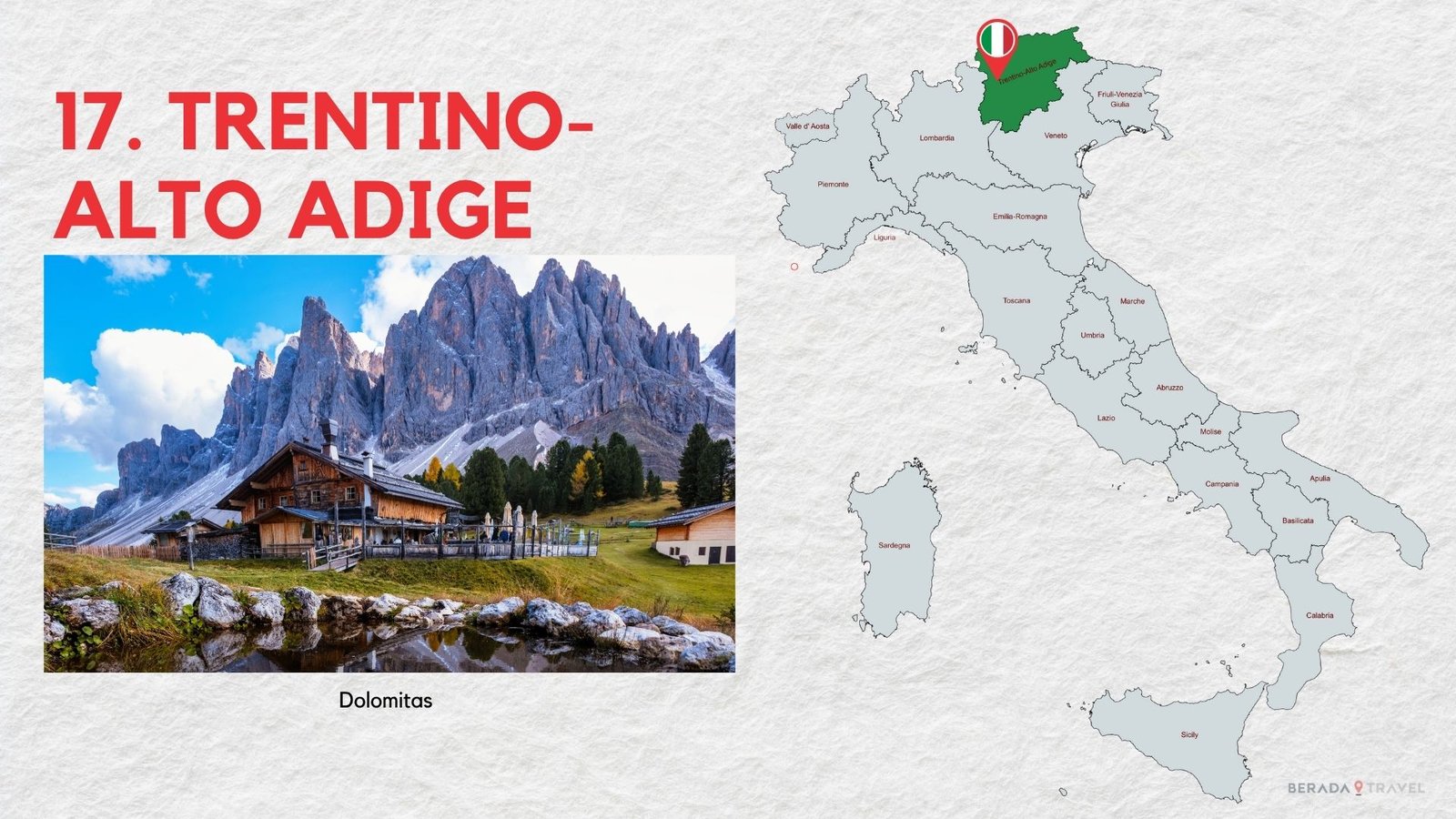 Trentino Alto-Adige, Italia