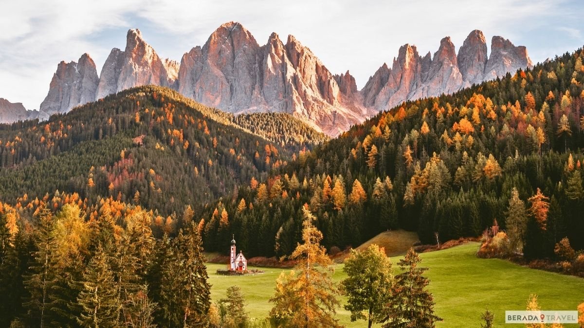Outono nas Dolomitas