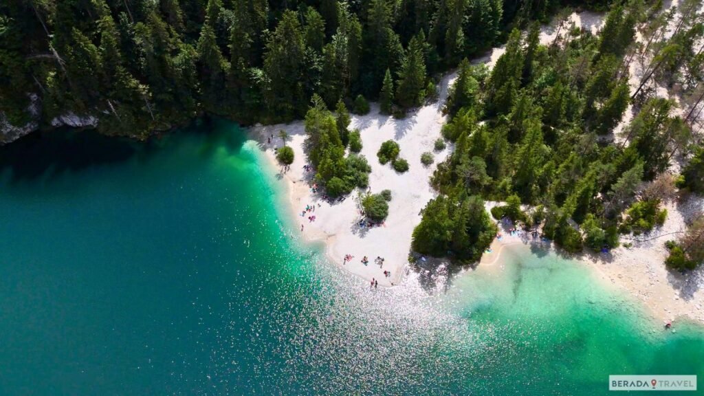 Spiaggia Bianca: Lago di Tovel